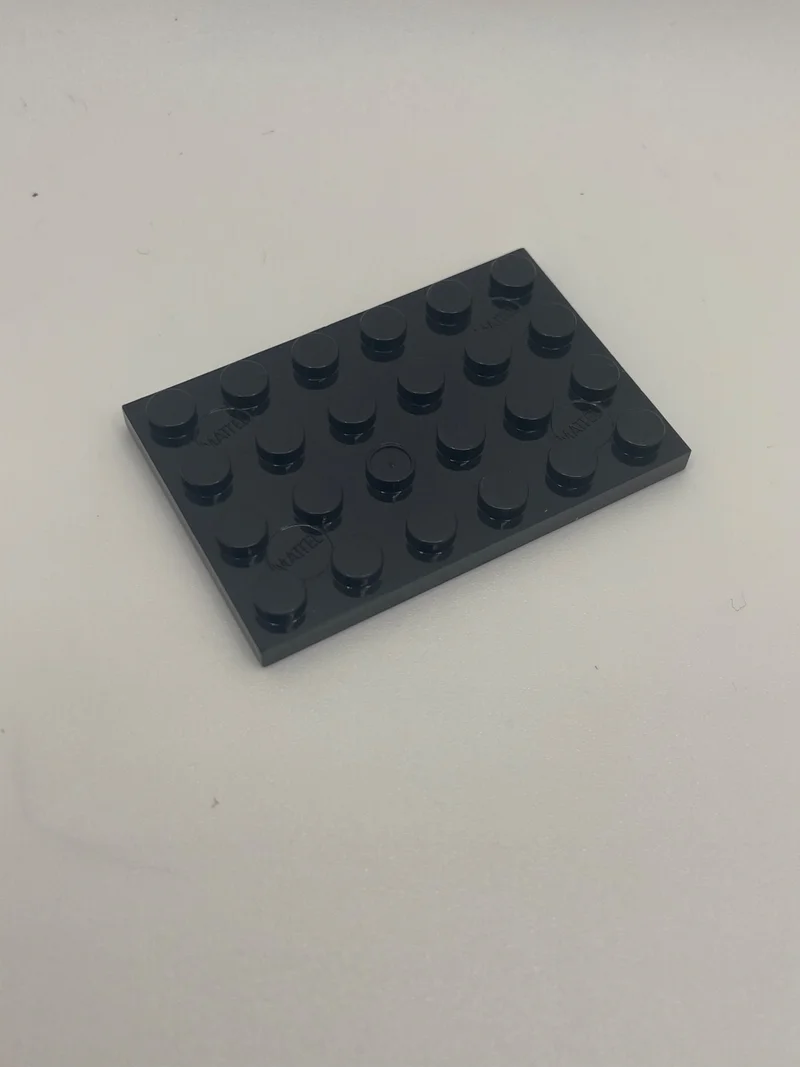 Plate 4 x 6 in Black