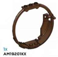 Halo Misc: Shade Turret Left Half in Copper (Metallic)