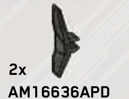 Weapon, Firearm: blast deflector, light, horizontal clip in Green, Jungle (Camo)