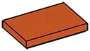 Tile 2 x 3 in Red, Brick
