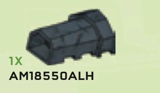 Engine component: intake turbine 3 x 1.67 x 5 left in Gray, Dark (Camo)