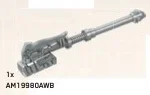 Weapon, Melee: Warhammer, Gravity Hammer in Gray, Medium (Metallic)