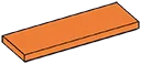 Tile 2 x 6 in Orange, Bright