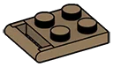 Plate 2 x 2 with handle