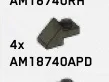 Slope 45 1 x 1 with 1 x 1 Plate in Green, Jungle (Camo)