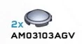 Tile Round 2 x 2 with Low Dome