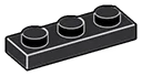 Plate 1 x 3