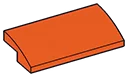 Slope Curved 2 x 4 in Orange, Marigold