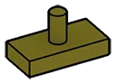 Tile Modified 1 x 2 with Vertical Bar Peg / Joystick