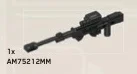 Firearm: Sniper Rifle System 99-Series 5 Anti-Matériel in Gray, Dark (Metallic)