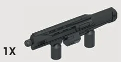 Weapon, Firearm: UNSC Bulldog Shotgun in Gray, Dark (Metallic)