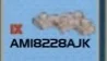 Plate, Wedge 3 x 3, Left in Gray, Tarnished (Champagne) (Metallic Camo)