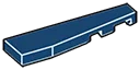 Wedge Tile 1 x 4 without right corner in Blue, Midnight