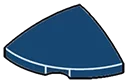 Slope 2 x 1 x 2 corner round, low dome in Blue, Midnight
