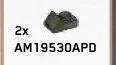 Slope Plate 1 x 1 in Green, Jungle (Camo)