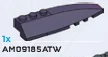 Wedge 2 x 8 double right