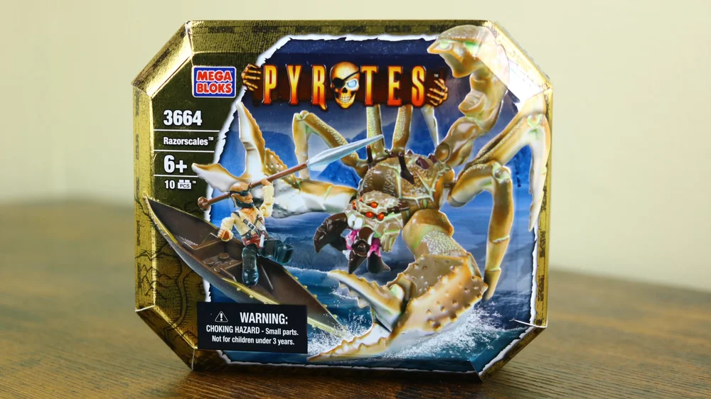 Original packaging for 3664 Razorscales