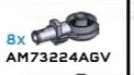 Lock Joint, elbow with axle, bottom in Gray, Light (Metallic)