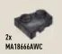 Wedge Plate 2 x 2 without right corner in Gray, Dark (Metallic Camo)