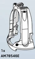 Halo: Drop Pod Hatch Frame in White