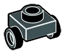 Bracket Plate 1 x 1 with opposing side studs