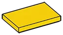 Tile 2 x 3 in Yellow, Lemon