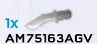 Weapon, Melee: knife, kukri in Gray, Light (Metallic)
