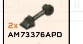 Armor: Cyclops foot, toe, right in Green, Jungle (Camo)