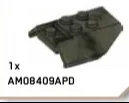 Slope panel 45 4 x 4 double