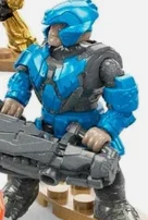 Banished Brute Warrior - Blue w/ Long Sleeves (Mongoose Outriders) in Multicolored