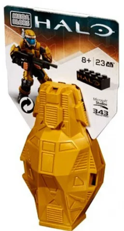 Metallic Gold Drop Pod