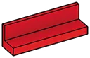 Panel 1 x 1 x 4 in Red, Flame