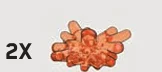 Weapon, Exotic: Muzzle Flash, Wide Burst in Orange, Reddish (Translucent)