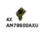 Weapon, Missile: launcher 1 x 1 x 3, friction launcher, trigger in Green, Olive Drab (Infinite Green) (Metallic)