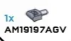 Connector: pin, small with hand grip in Gray, Light (Metallic)