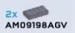 Tile Textured 1 x 2 with lateral notches in Gray, Light (Metallic)