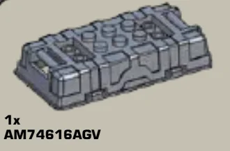 CoD Futuristic Crate, 4 x 3 x 8, Lid in Sand, Pale (Camo)
