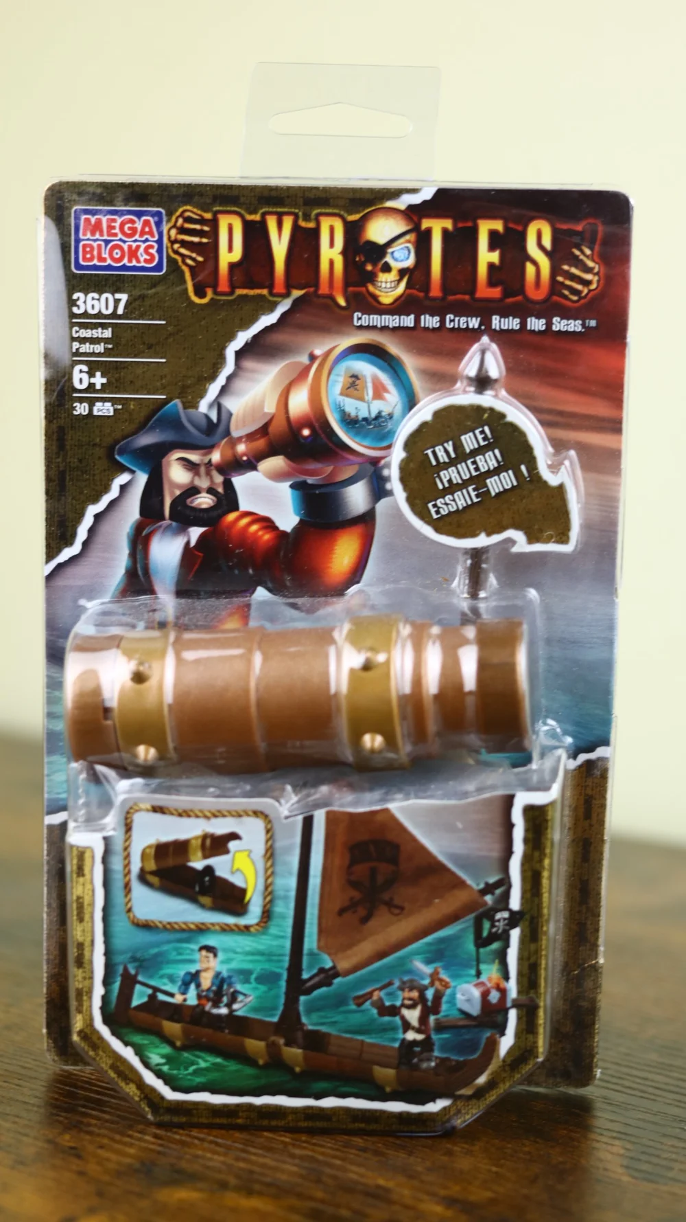 Original packaging for 3607 Coastal Patrol