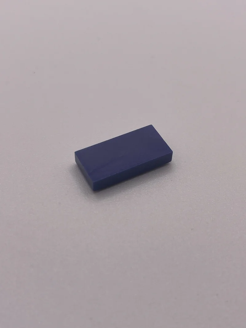 Tile 1 x 2 in Purple, Rich
