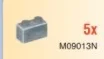 Brick 1 x 2 in Silver, Dull
