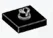 Turntable 2 x 2 with short Pin in Gray, Dark (Metallic)
