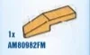 Wedge 1 x 4 with Tapered Edge Right in Orange, Florida