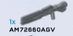 Weapon: UNSC Railgun in Gray, Light (Metallic)