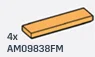 Tile 1 x 4 in Orange, Florida
