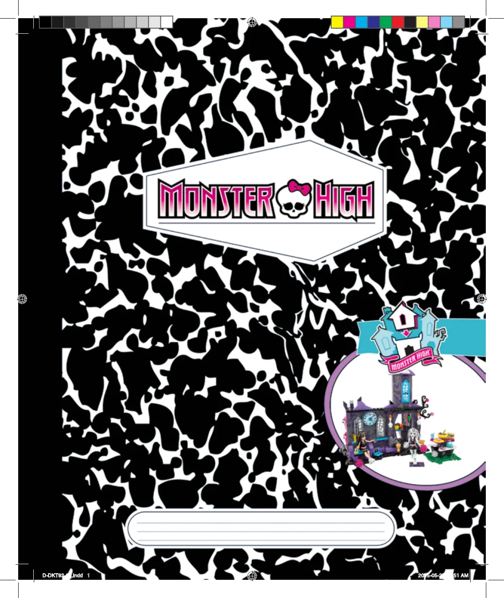 Instruction booklet for DKT93 Creepateria