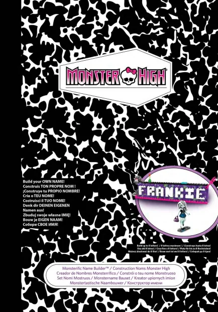 Instruction booklet for DRV33 Monsterific Name Builder
