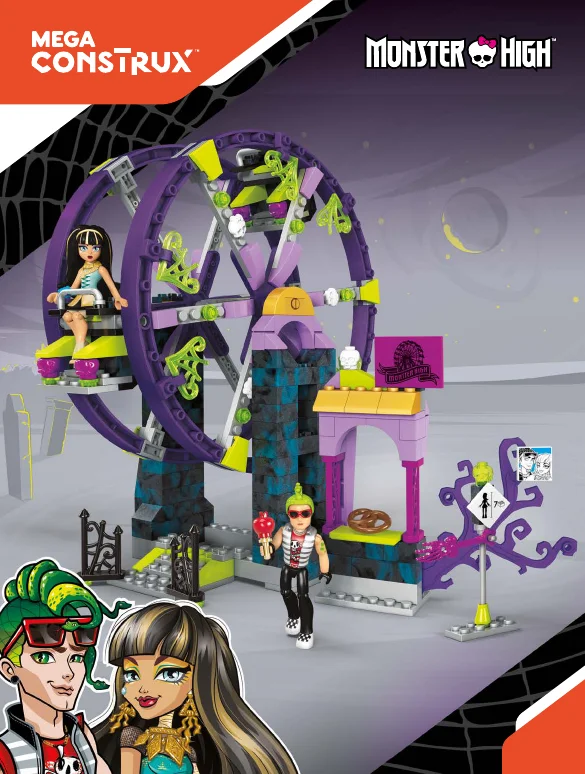 Instruction booklet for FFD30 Clawsome Carnival