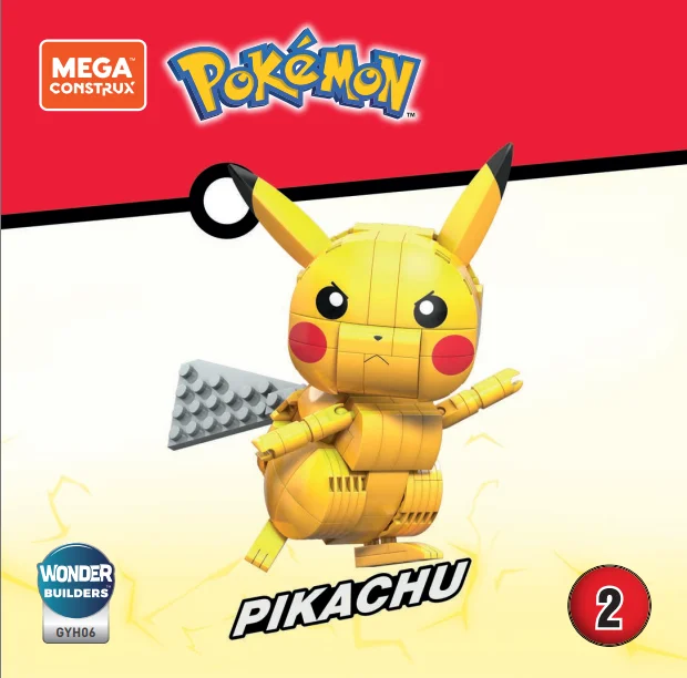 Instructions for GYH06 Build & Show Pikachu