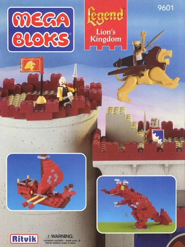 Instruction booklet for 9601 Lion's Kingdom