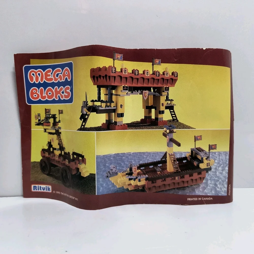 Instruction booklet for 9603 Catapult